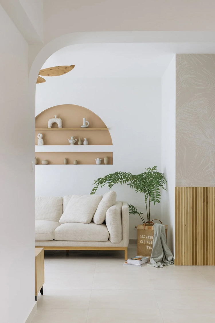 4 room BTO renovation wallpaper ideas for living room